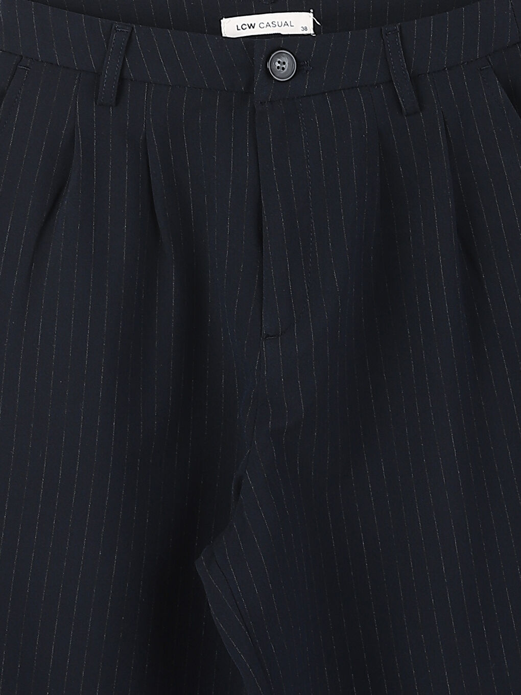 Loose Fit Striped Women's Trousers -W4KO88Z8-LGS
