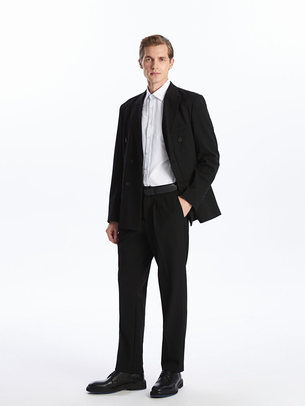 LCWAIKIKI Formal Siyah Regular Fit Erkek Pantolon