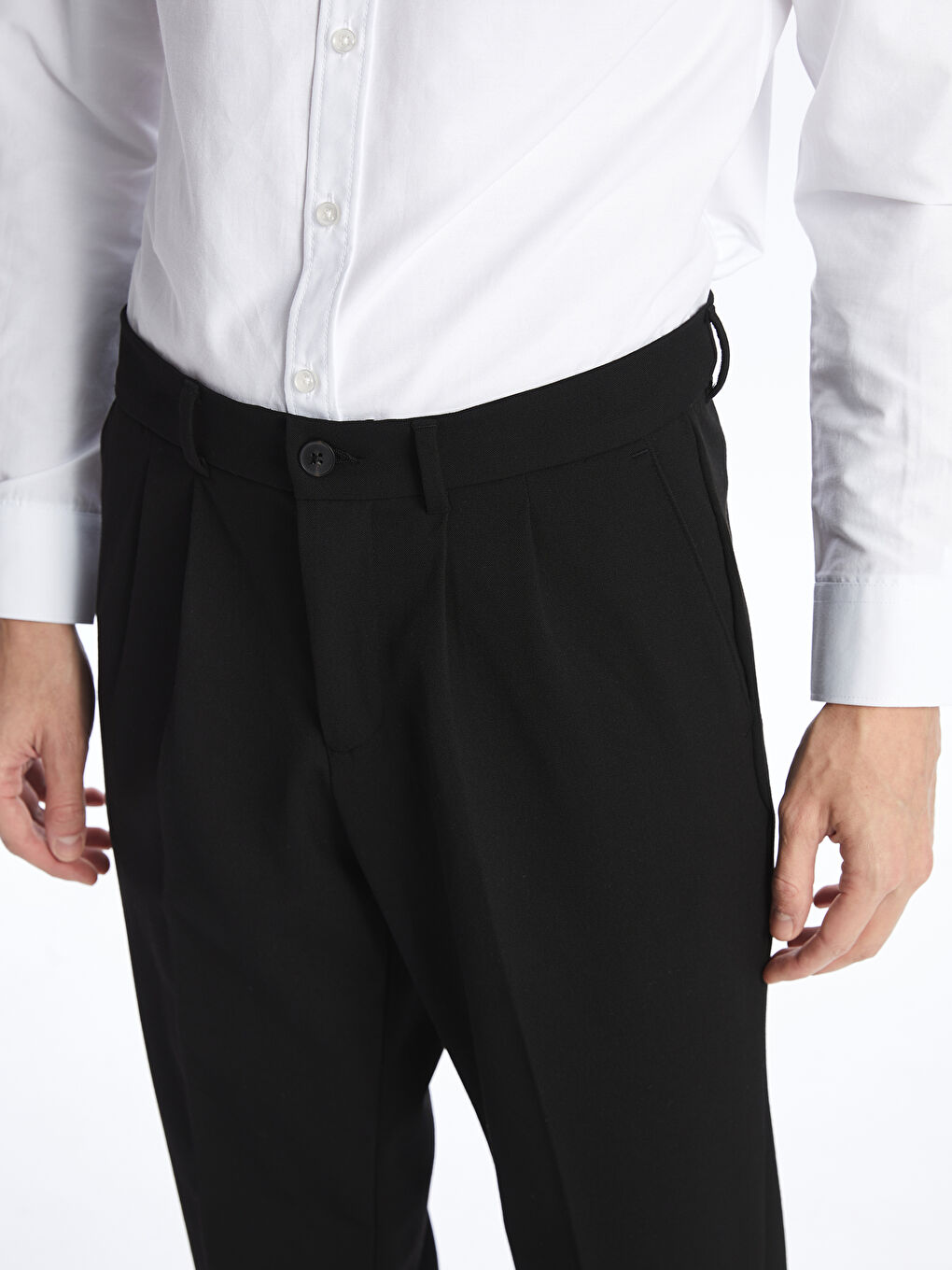 LCWAIKIKI Formal Siyah Regular Fit Erkek Pantolon - 2