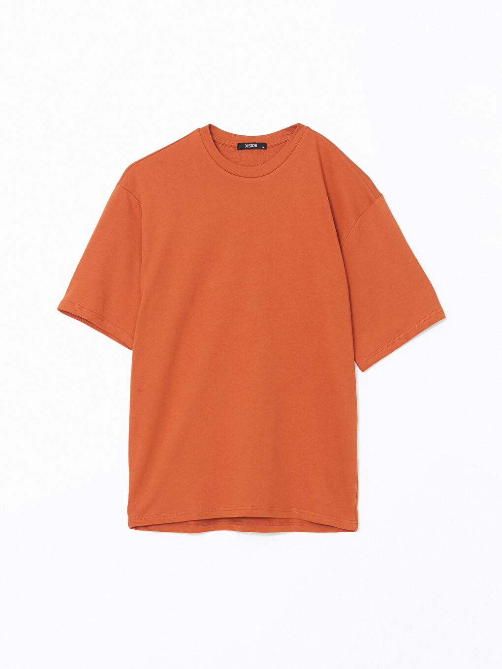 Crew Neck Short Sleeve Men's Sweatshirt-4