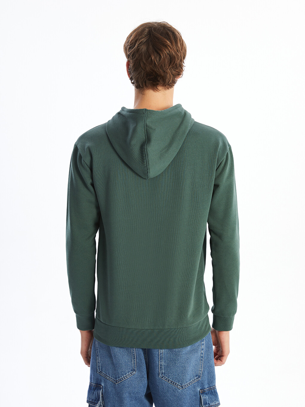 Sweatshirt À Capuche Épais Pour Hommes À Manches Longues-3