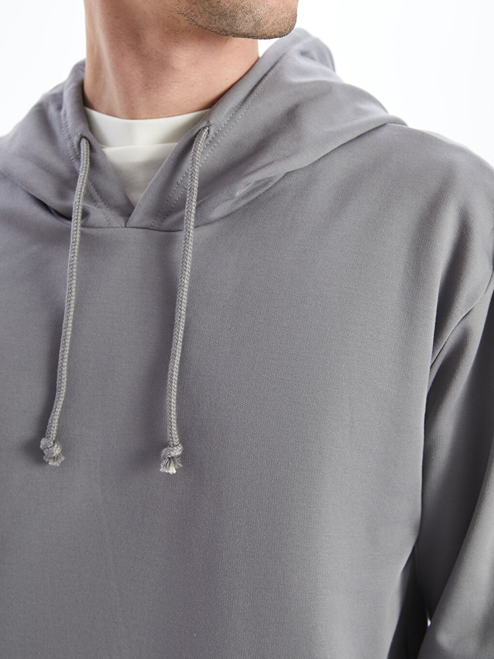 Sweatshirt à Capuche Épais pour Hommes à Manches Longues-2