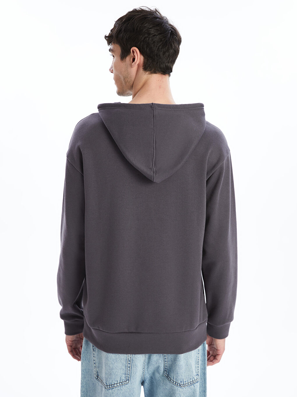 Long Sleeve Men's Thick Hoodie-3