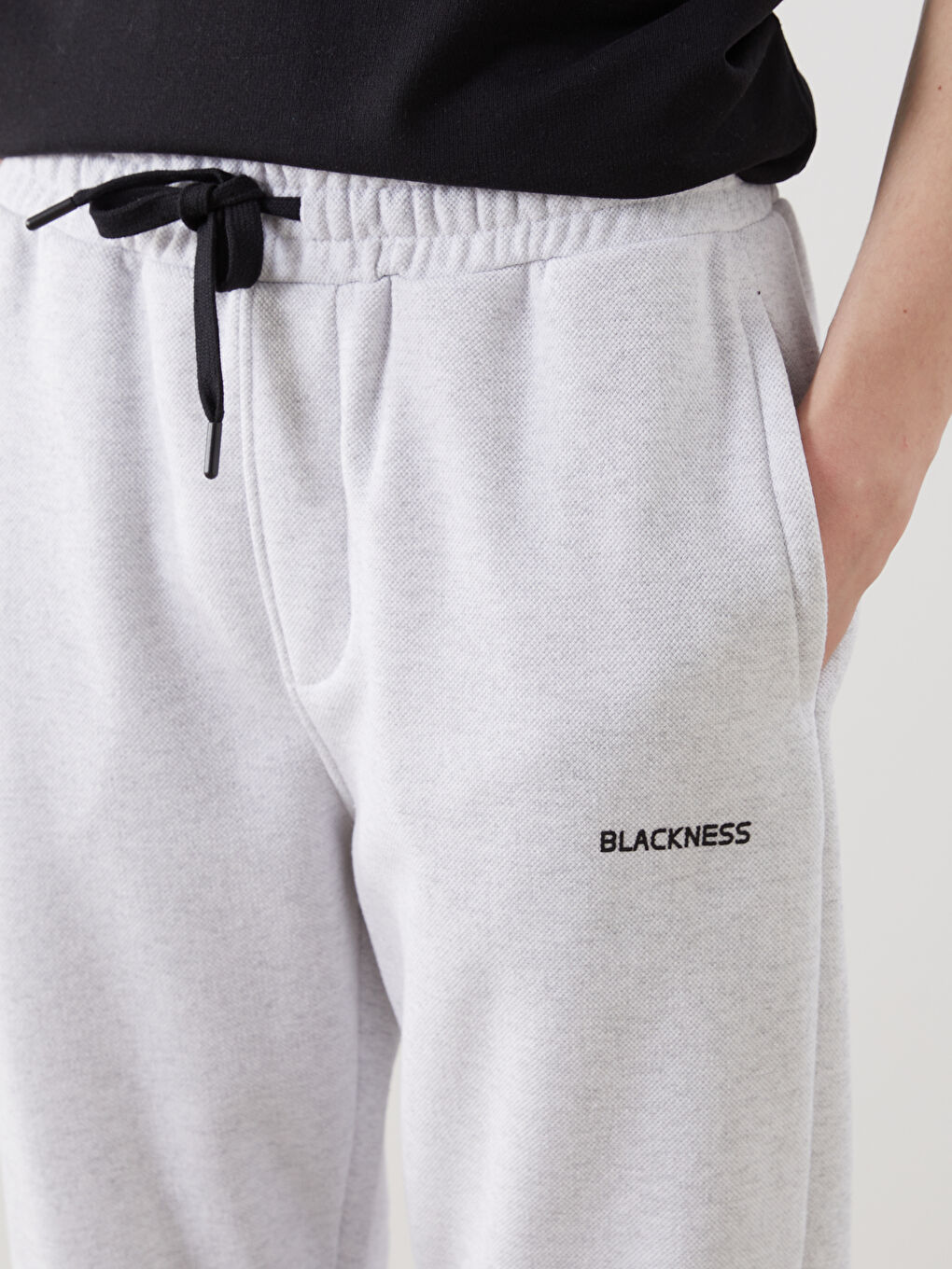 Standard Fit Men's Thick Jogger Sweatpants -W4L010Z8-LAL