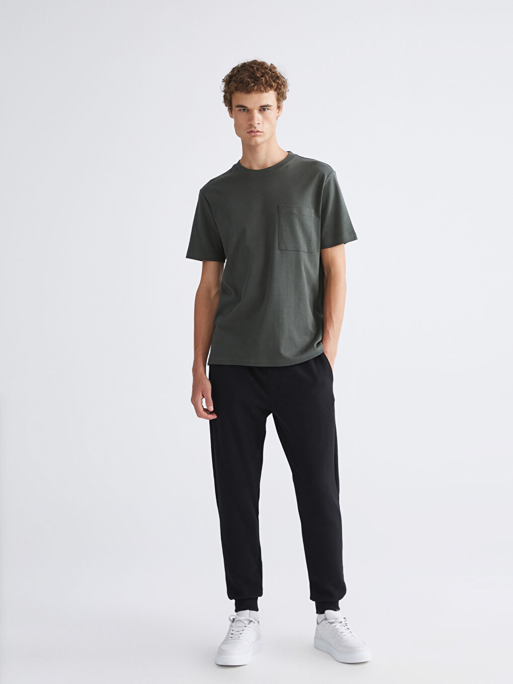 XSIDE Standard Fit Men's Jogger Sweatpants -W4L012Z8-CVL