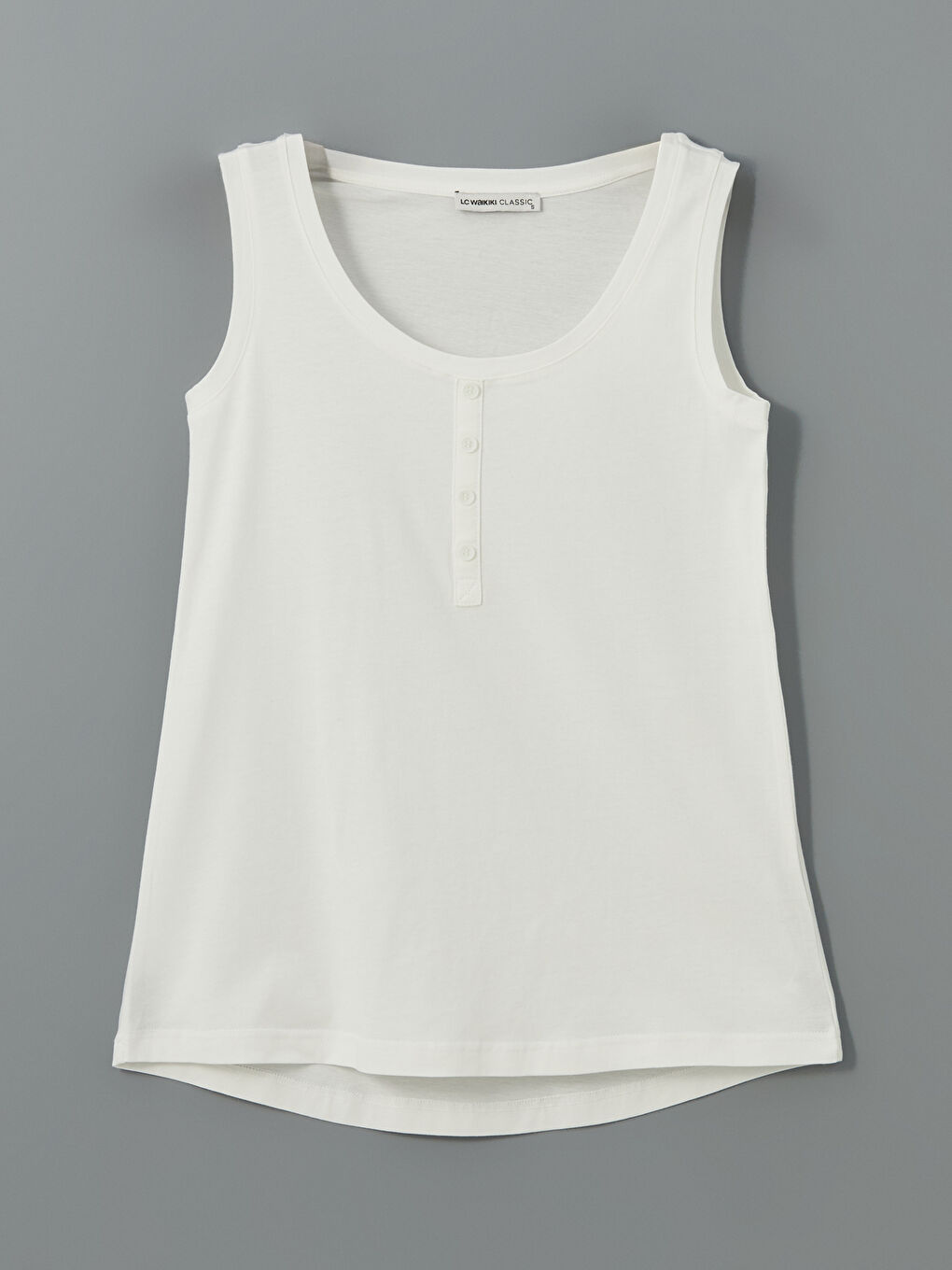 Женская майка с U-образным вырезом-4