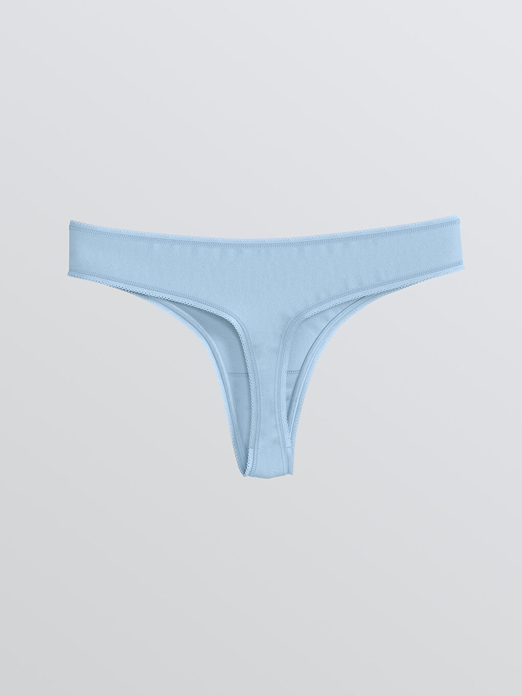 Lila Düz Tanga Külot-1