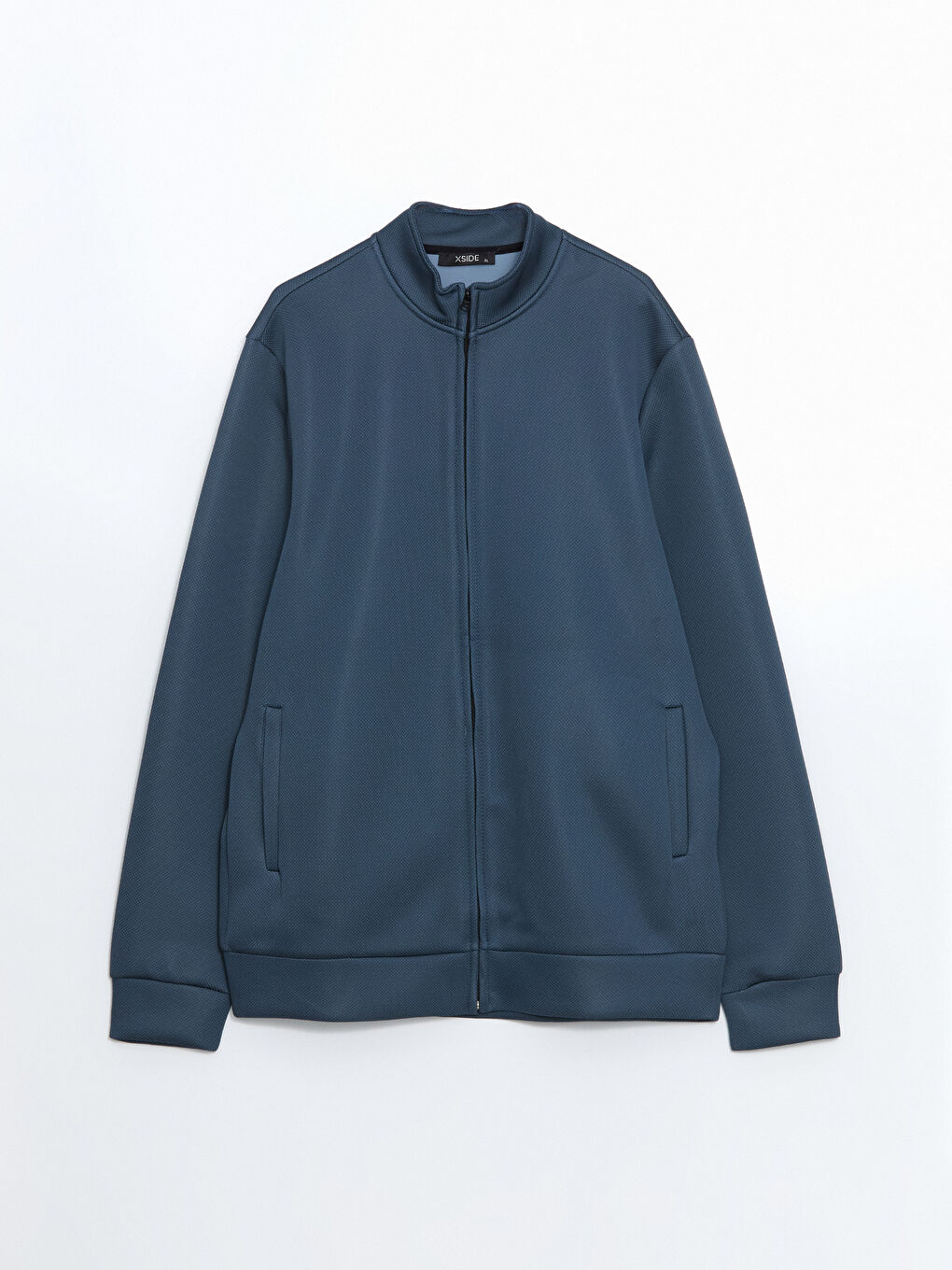 Funnel Neck Women's Zip-Up Sweatshirt -W4L297Z8-DHD