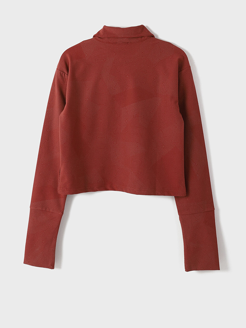 Polo Neck Women's Sweatshirt-1