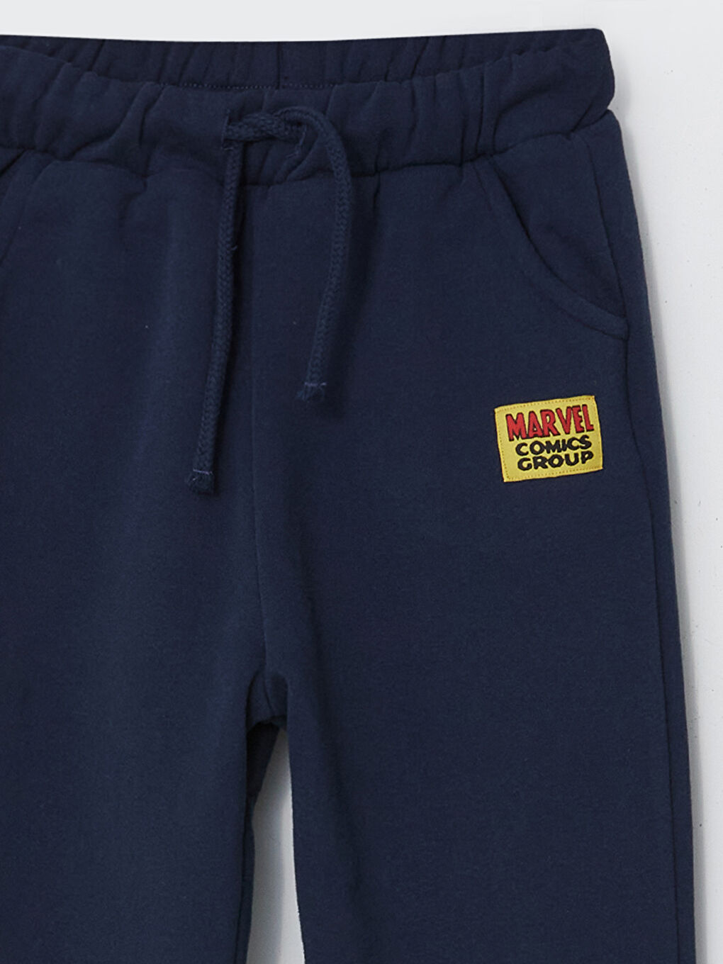 İndigo Beli Lastikli Marvel Baskılı Erkek Çocuk Jogger Eşofman Altı-1