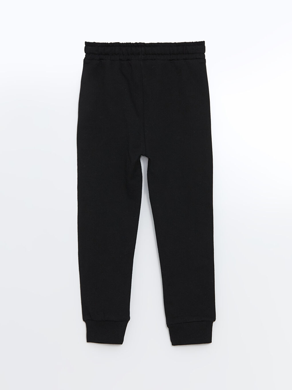 Siyah Beli Lastikli Erkek Çocuk Jogger Eşofman Altı-1