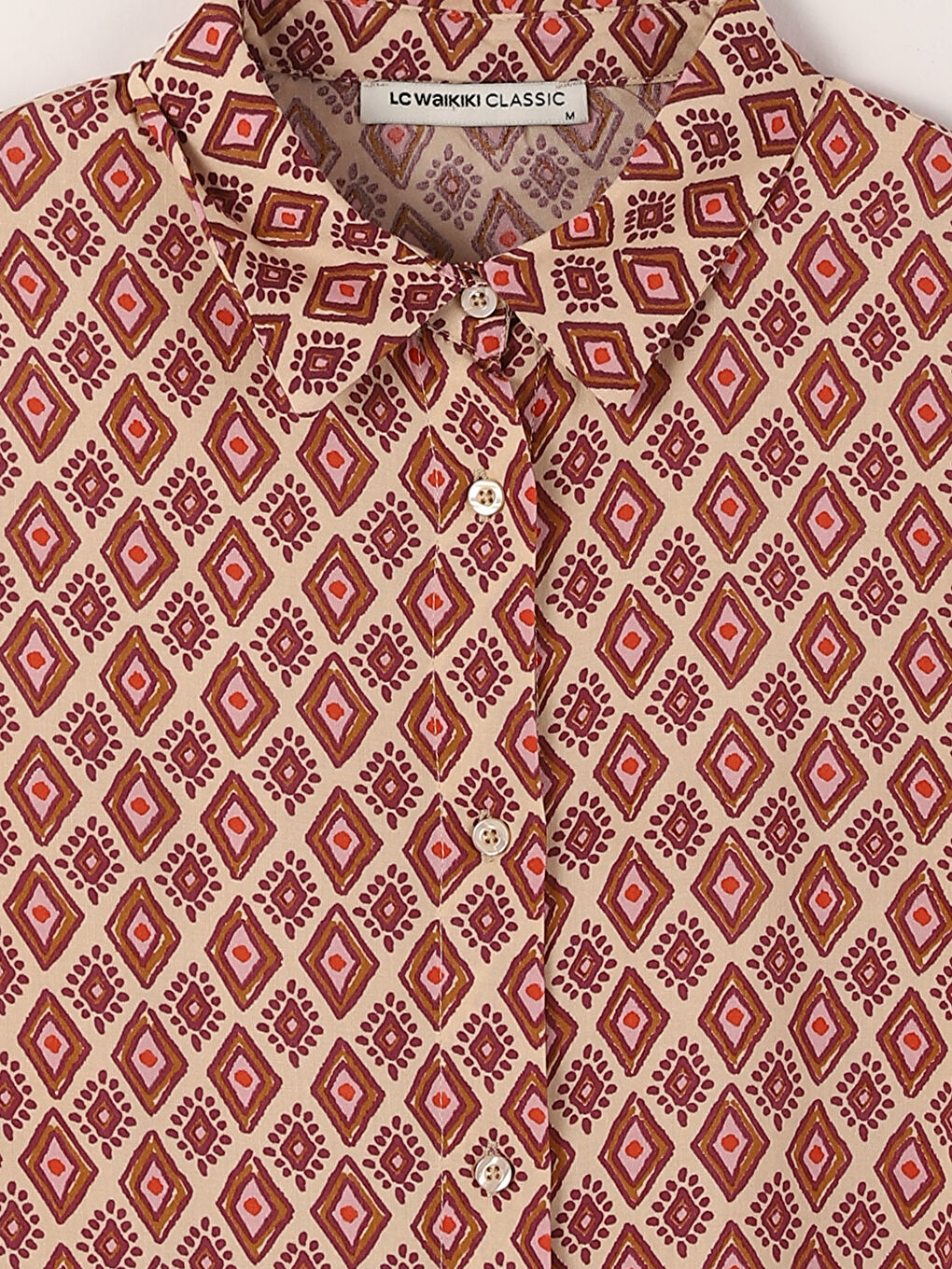 Patterned Women's Shirt Tunic-7