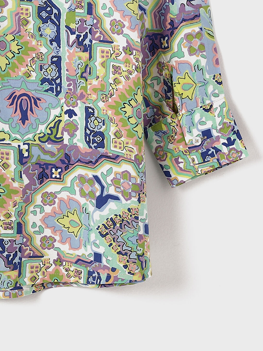 Patterned Women's Shirt Tunic-3