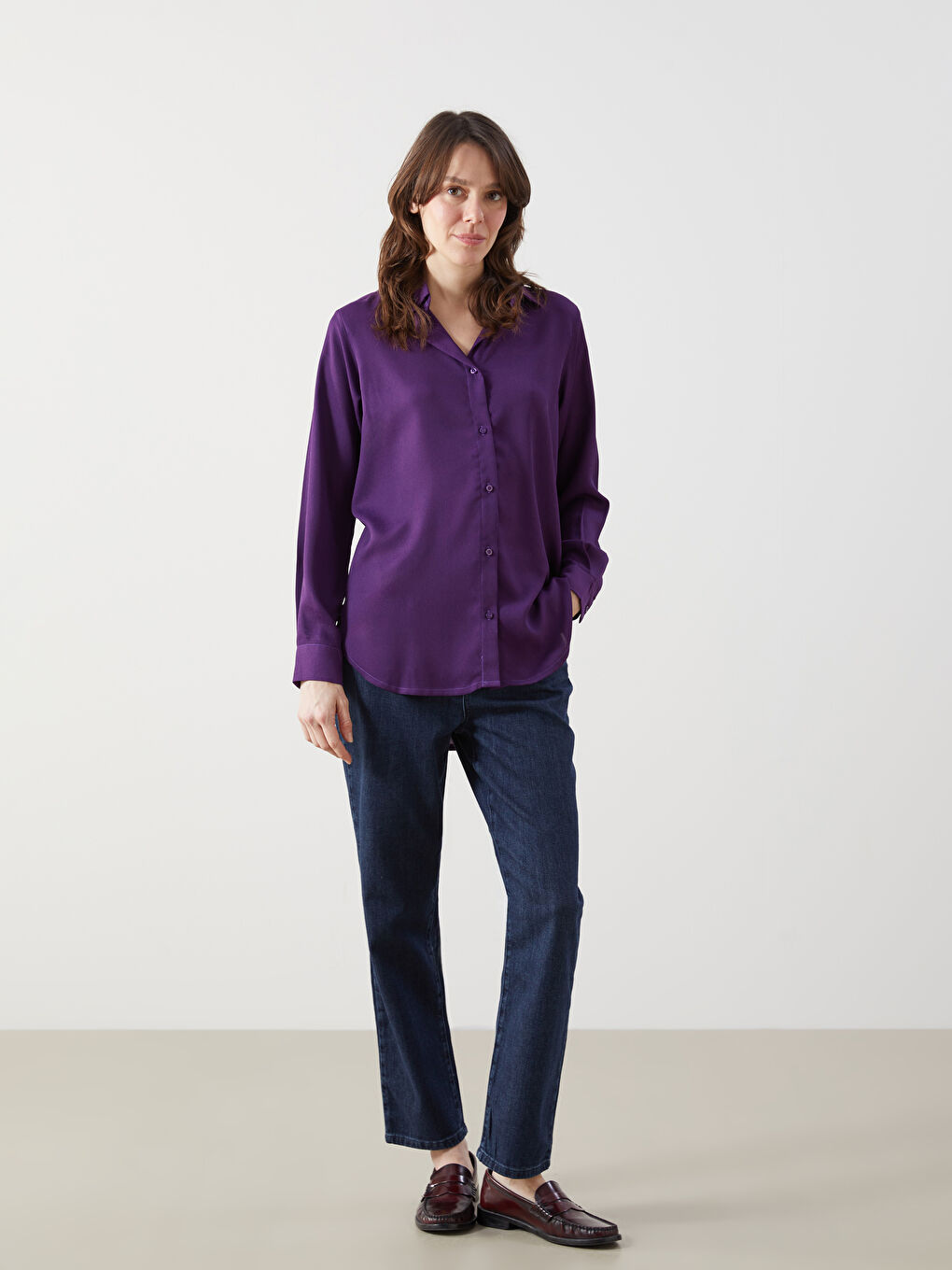 Women's Shirt Tunic -W4L520Z8-VAP