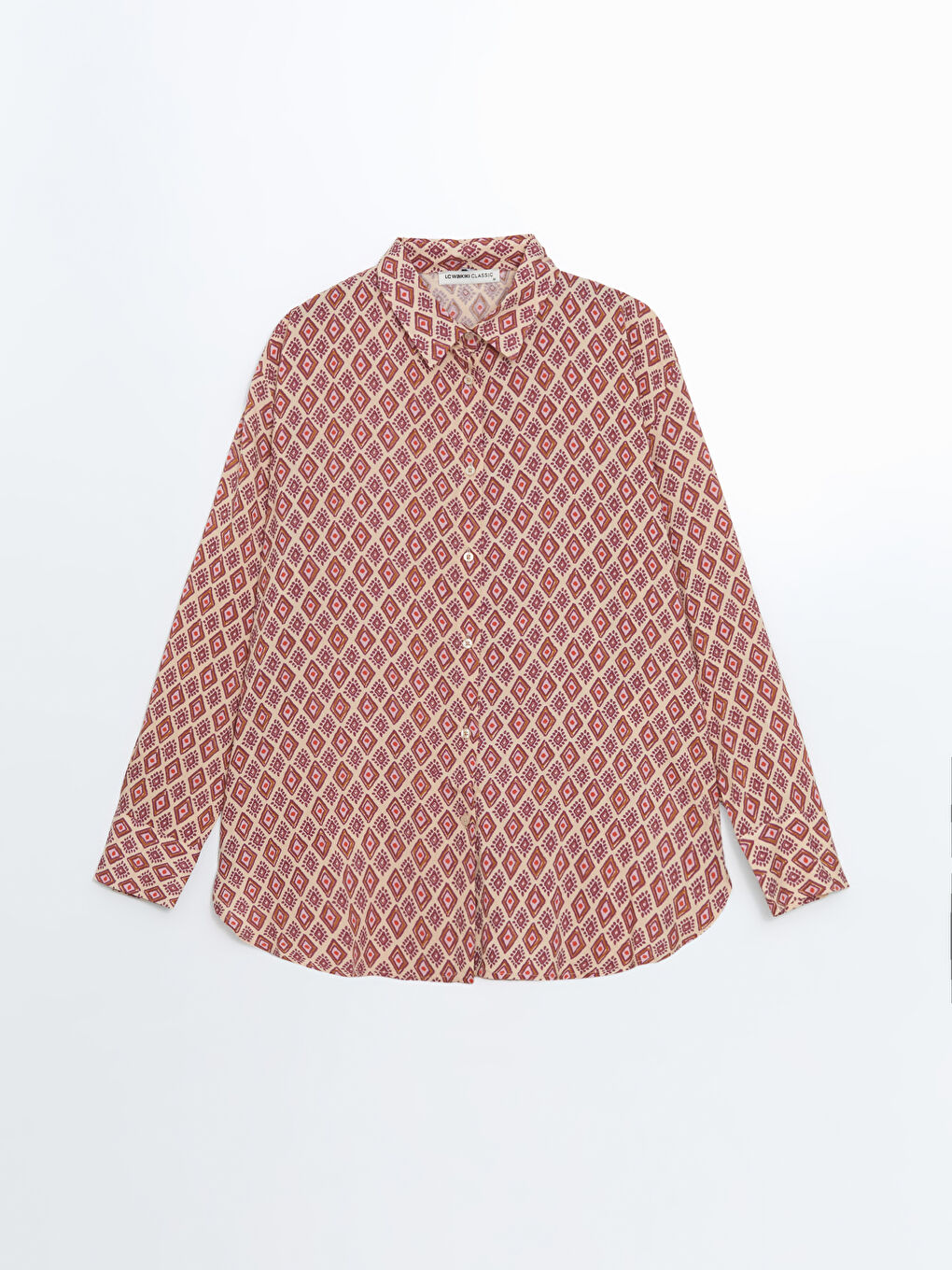 Patterned Women's Shirt -W4L521Z8-LQB