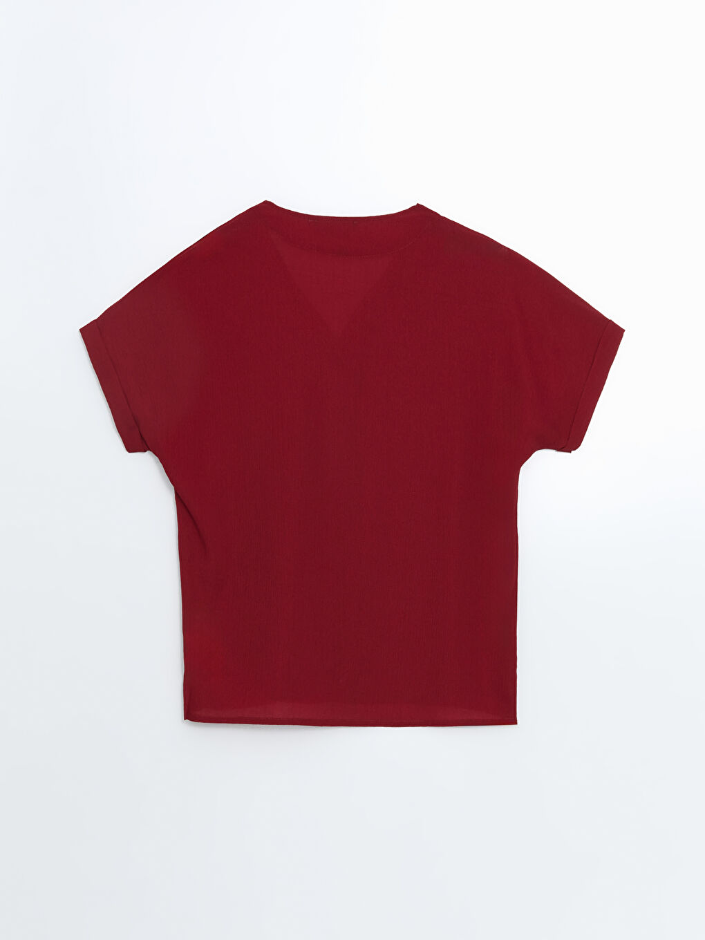 V-Neck Textured Women's Blouse-5