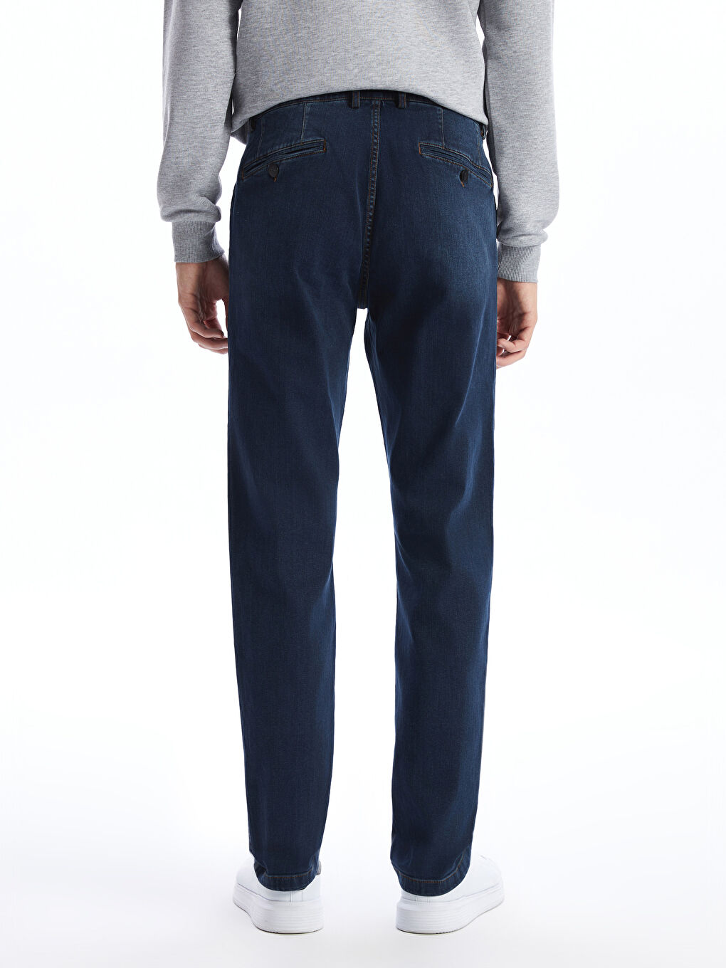 LCW ECO İndigo 750 Slim Fit Erkek Jean Pantolon - 3