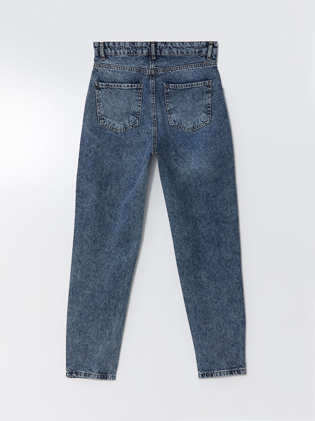 LCW Jeans Orta İndigo Rodeo Mom Fit Kadın Jean Pantolon - 1