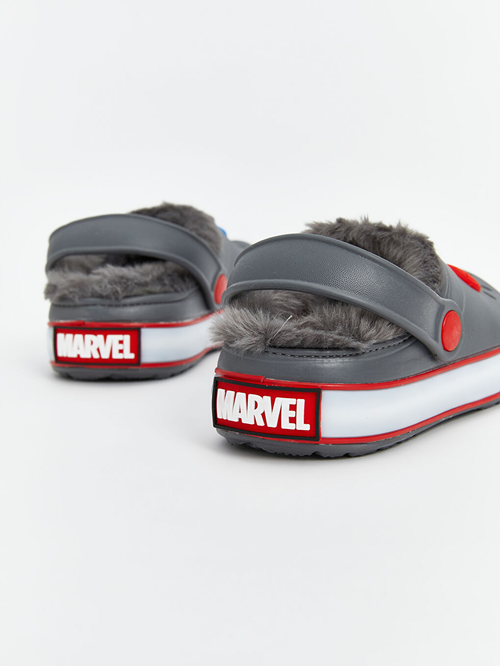 Antrasit Spider-Man Baskılı Erkek Çocuk Sandalet-5