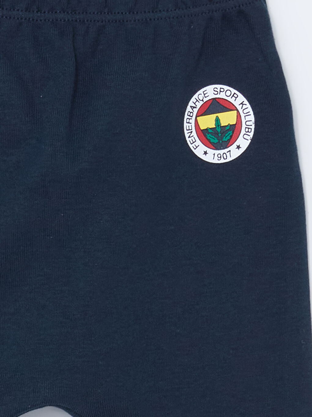 LCW baby Sarı Fenerbahçe Baskılı Erkek Bebek Çıtçıtlı Body ve Eşofman Alt 2'li - 5