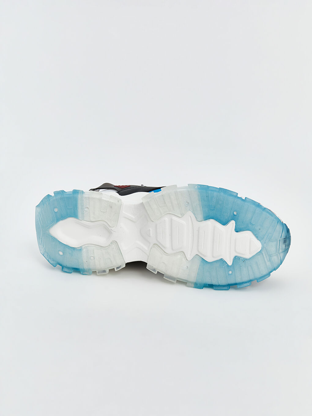 Lacivert Baskılı Bağcıklı Erkek Spor Ayakkabı-3