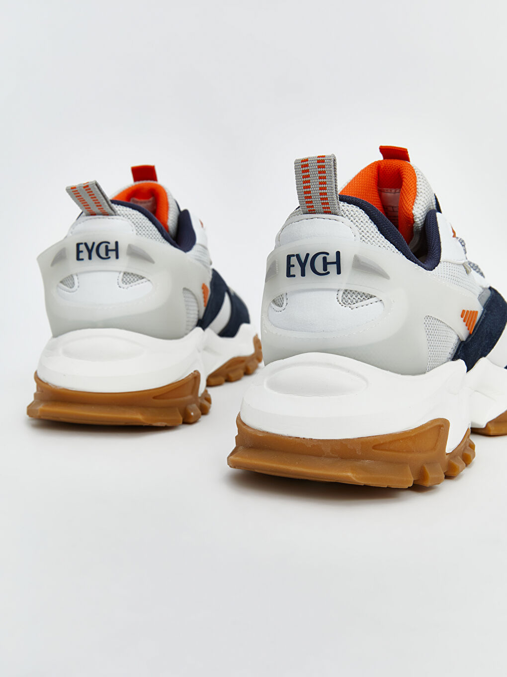 Gri Baskılı Bağcıklı Erkek Spor Ayakkabı-4