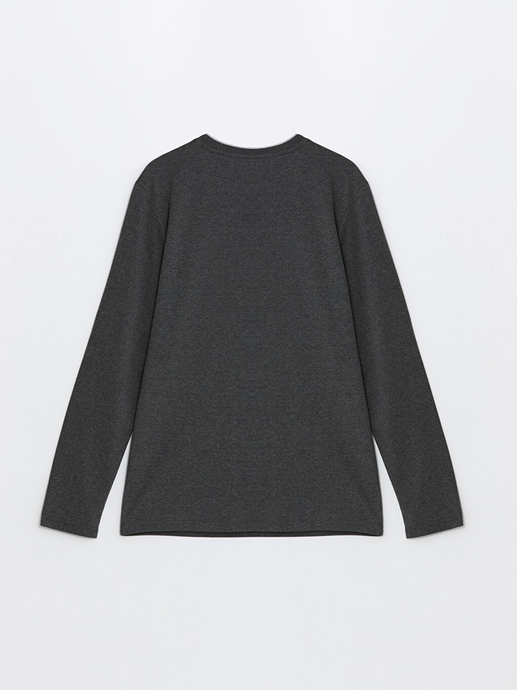 Crew Neck Long Sleeve Men's Pyjama Top -W50103Z8-DW2
