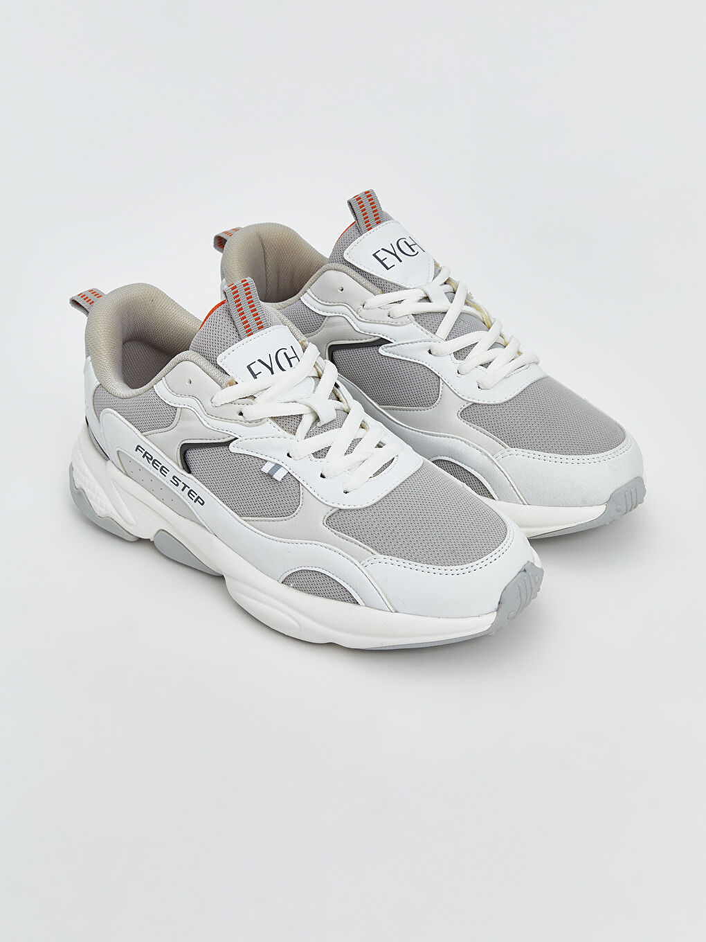 Gri Bağcıklı Erkek Spor Ayakkabı