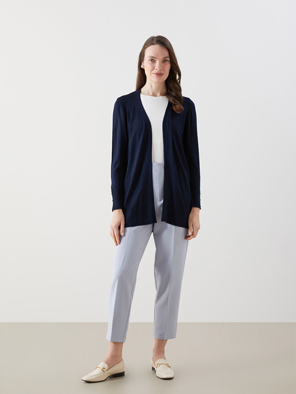 كارديجان سادة للسيدات-1