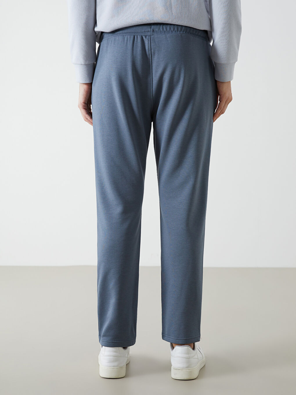 Gri Standart Kalıp Erkek Eşofman Altı-3