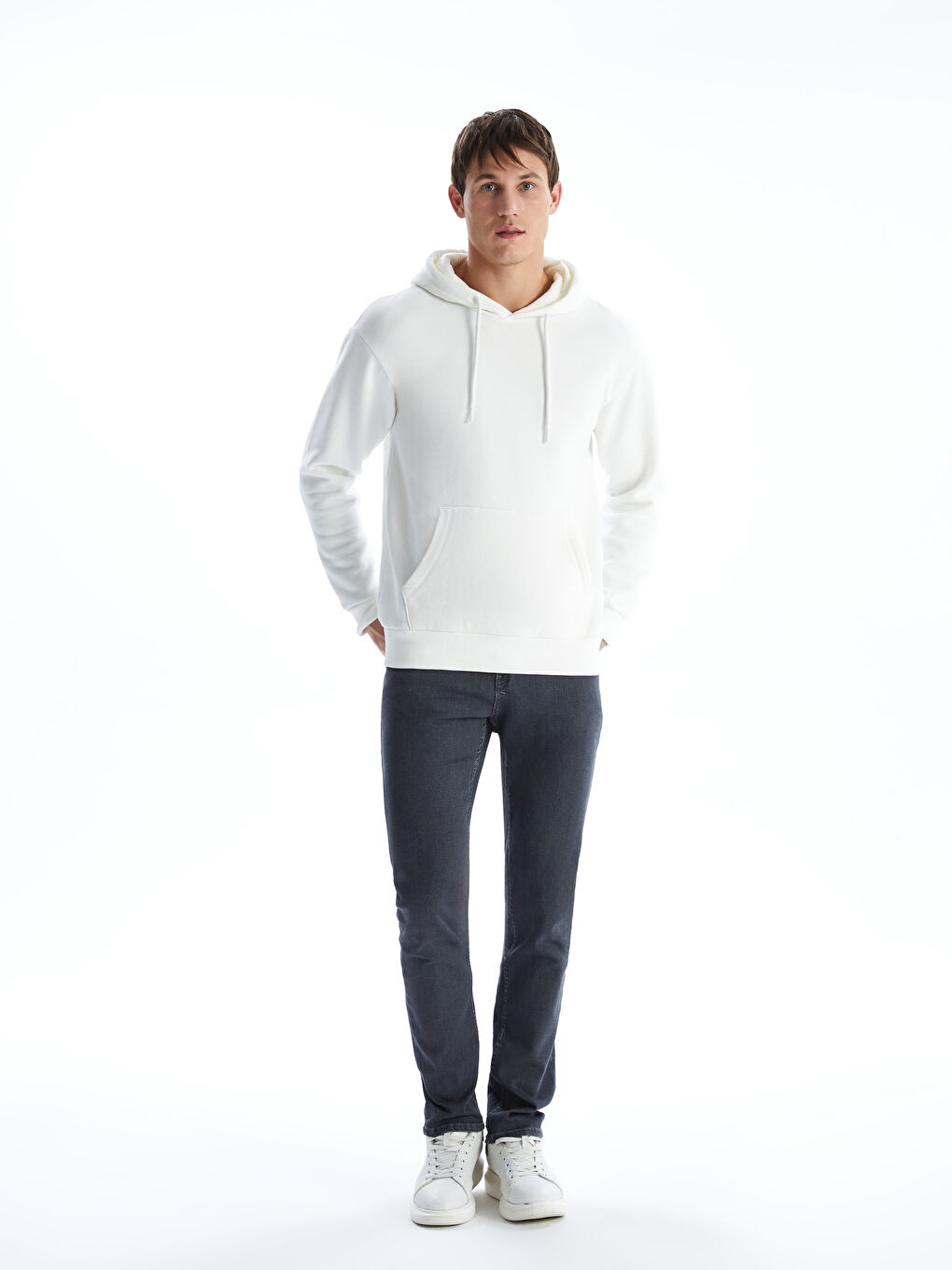 LCW ECO Slim Fit Men's Jeans -W4LA34Z8-GRD