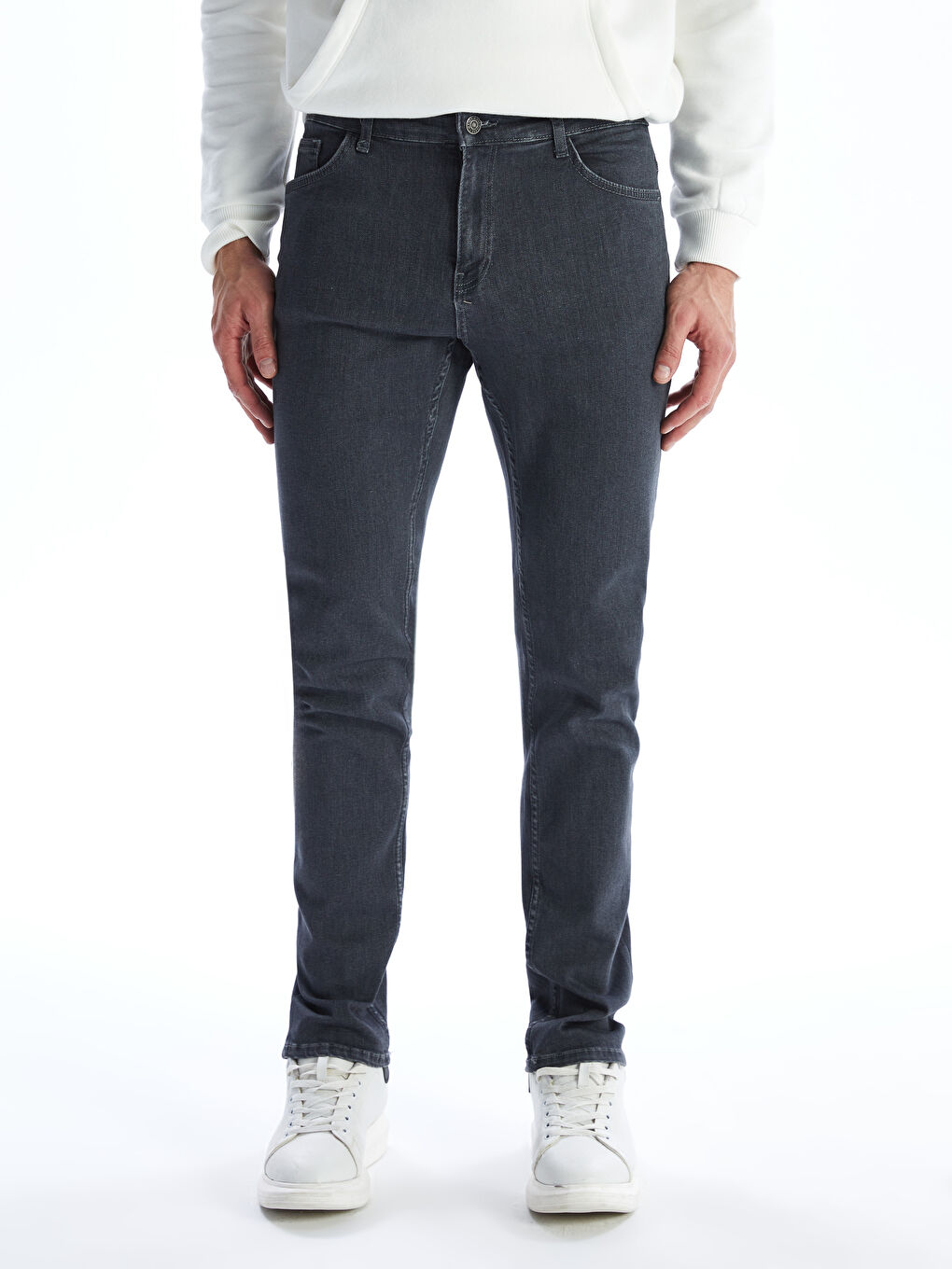 LCW ECO Slim Fit Men's Jeans -W4LA34Z8-GRD