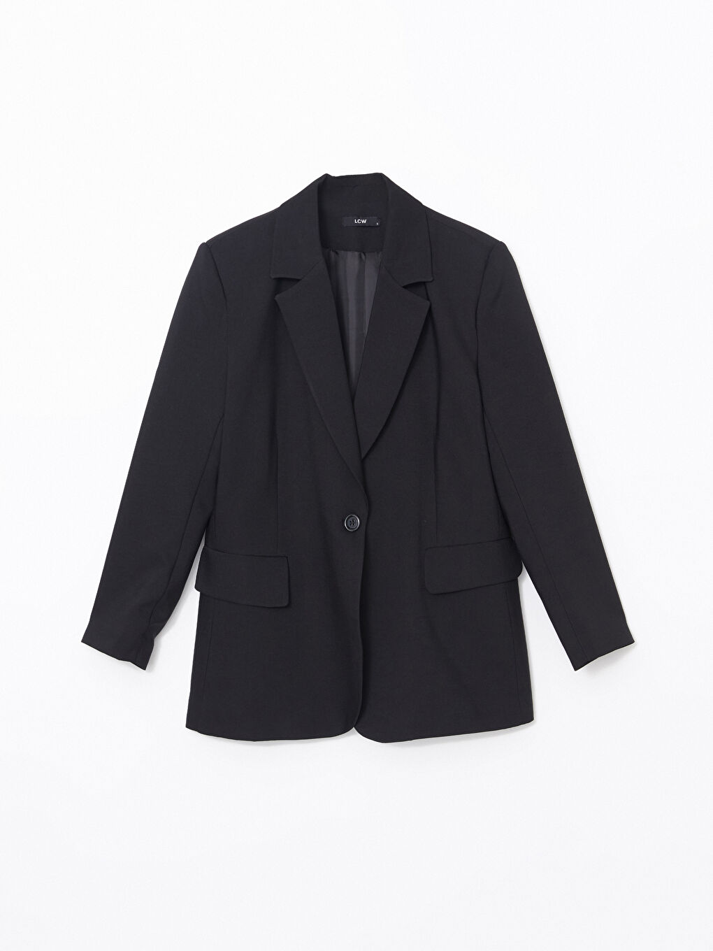 LC WAIKIKI Siyah Kadın Blazer Ceket - 4