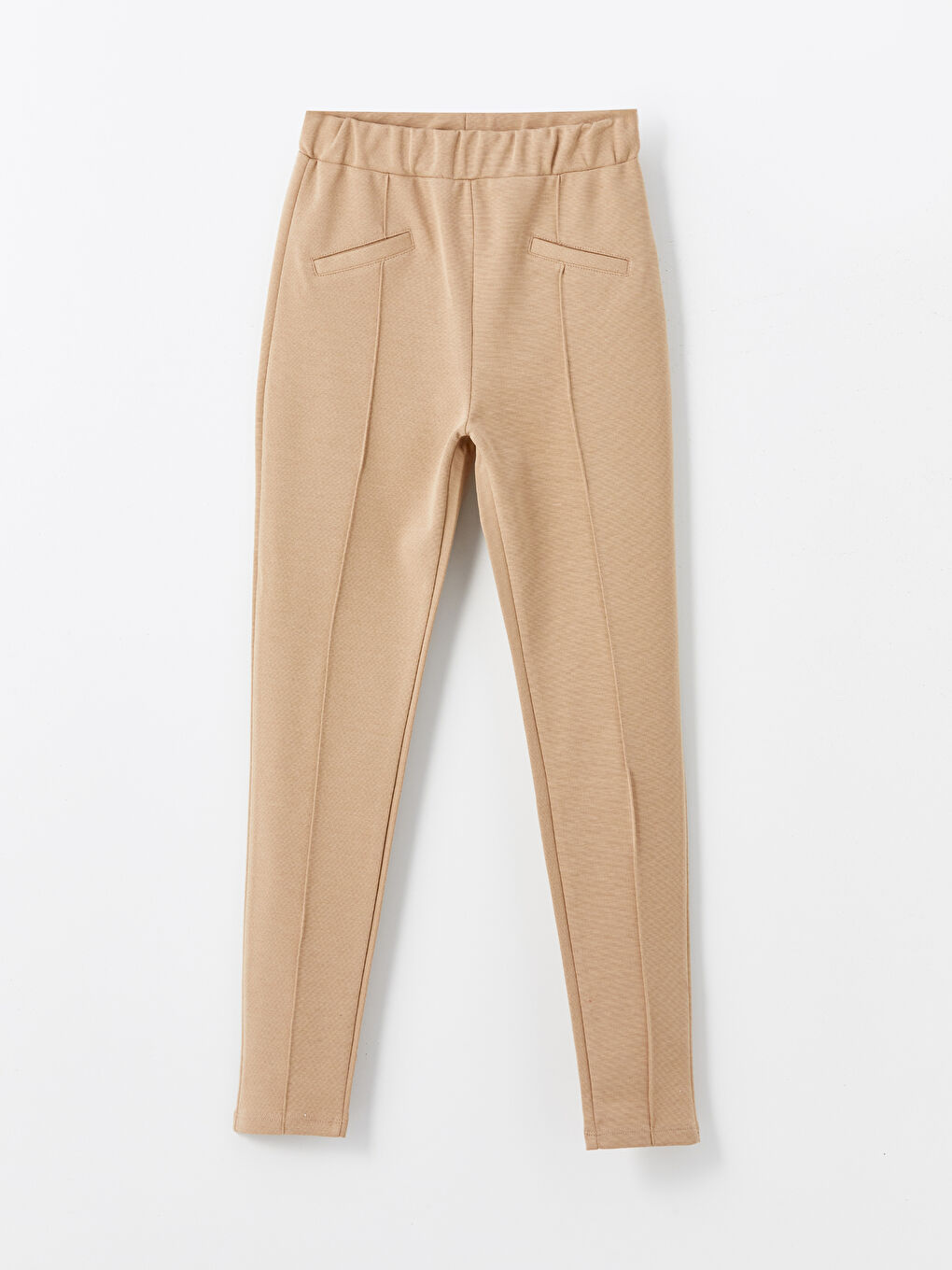 LCW Kids Elasticated Waist Girls' Long Leggings -W50292Z4-QZ0