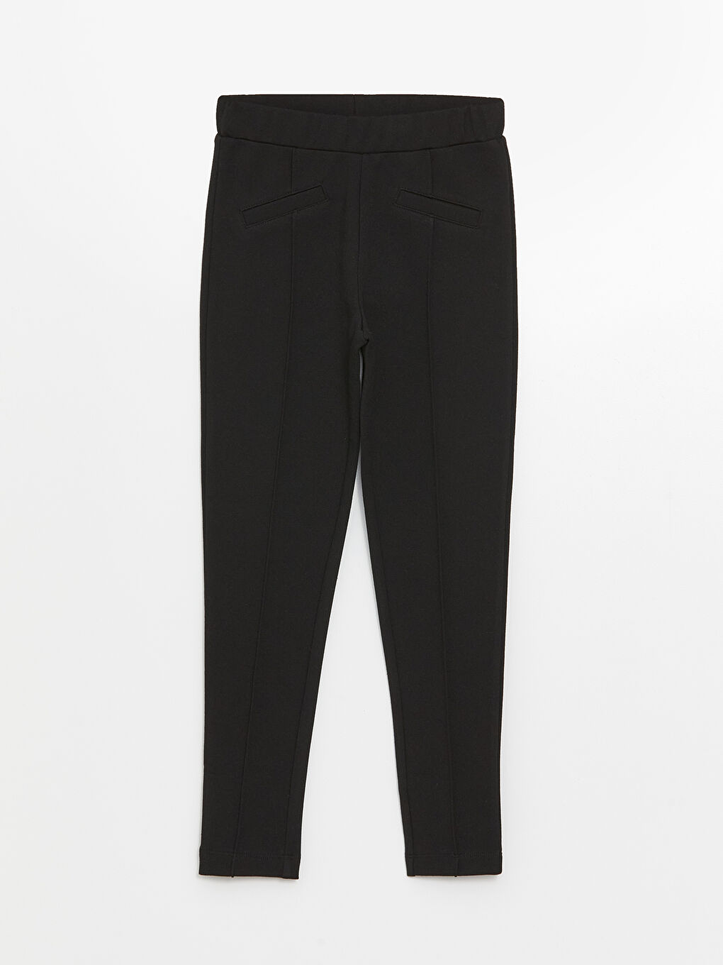 Elasticated Waist Girls' Long Leggings -W50292Z4-CVL