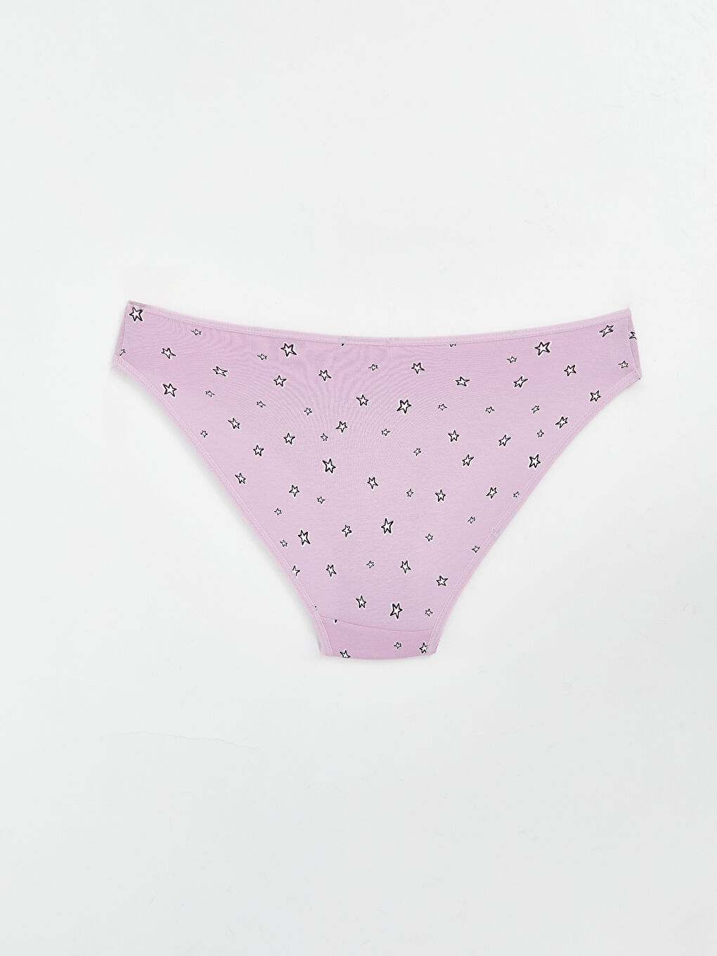 Lila Baskılı Bikini Külot-1