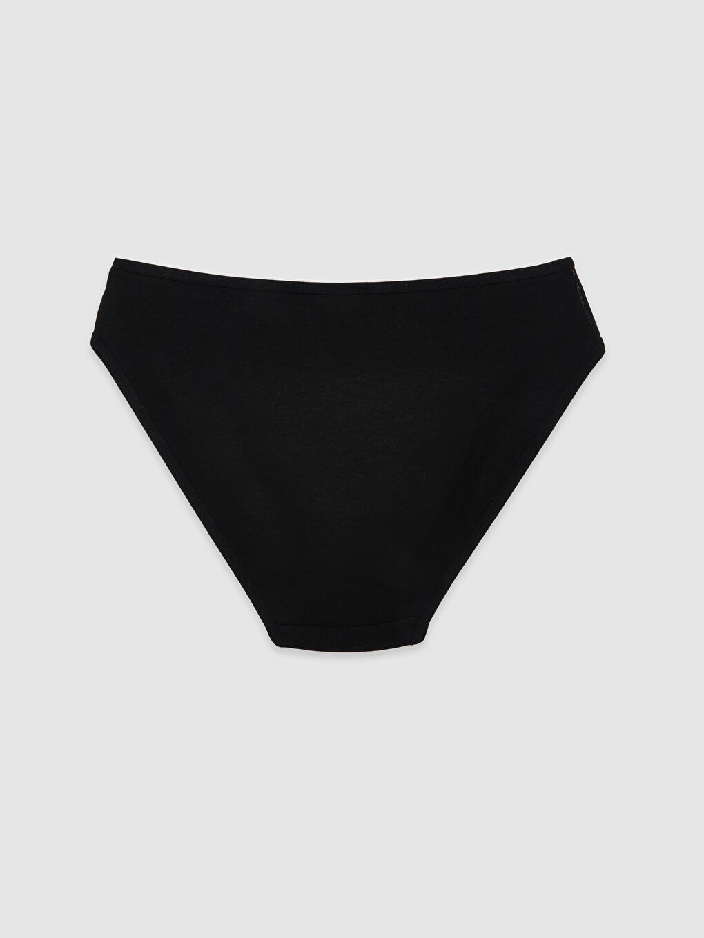 Siyah Baskılı Bikini Külot-1