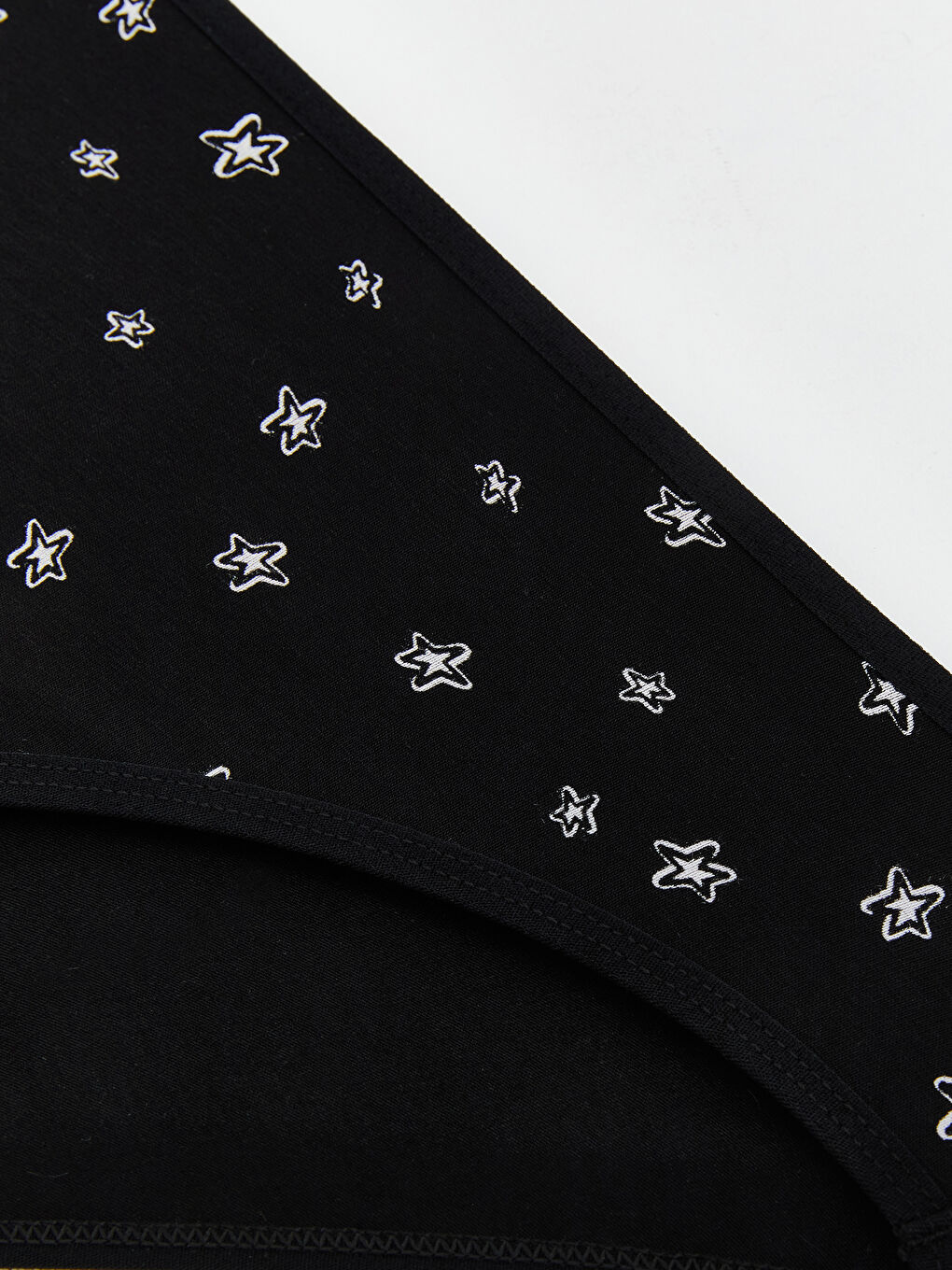 Siyah Baskılı Bikini Külot-2