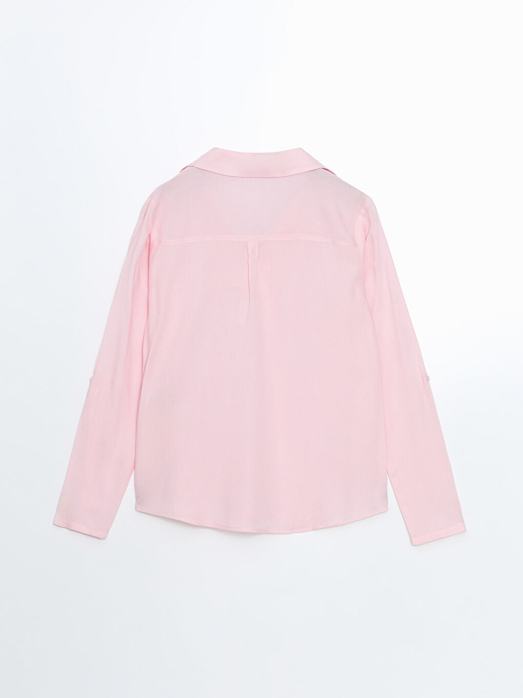 Collared Neck Oversize Women's Blouse-5