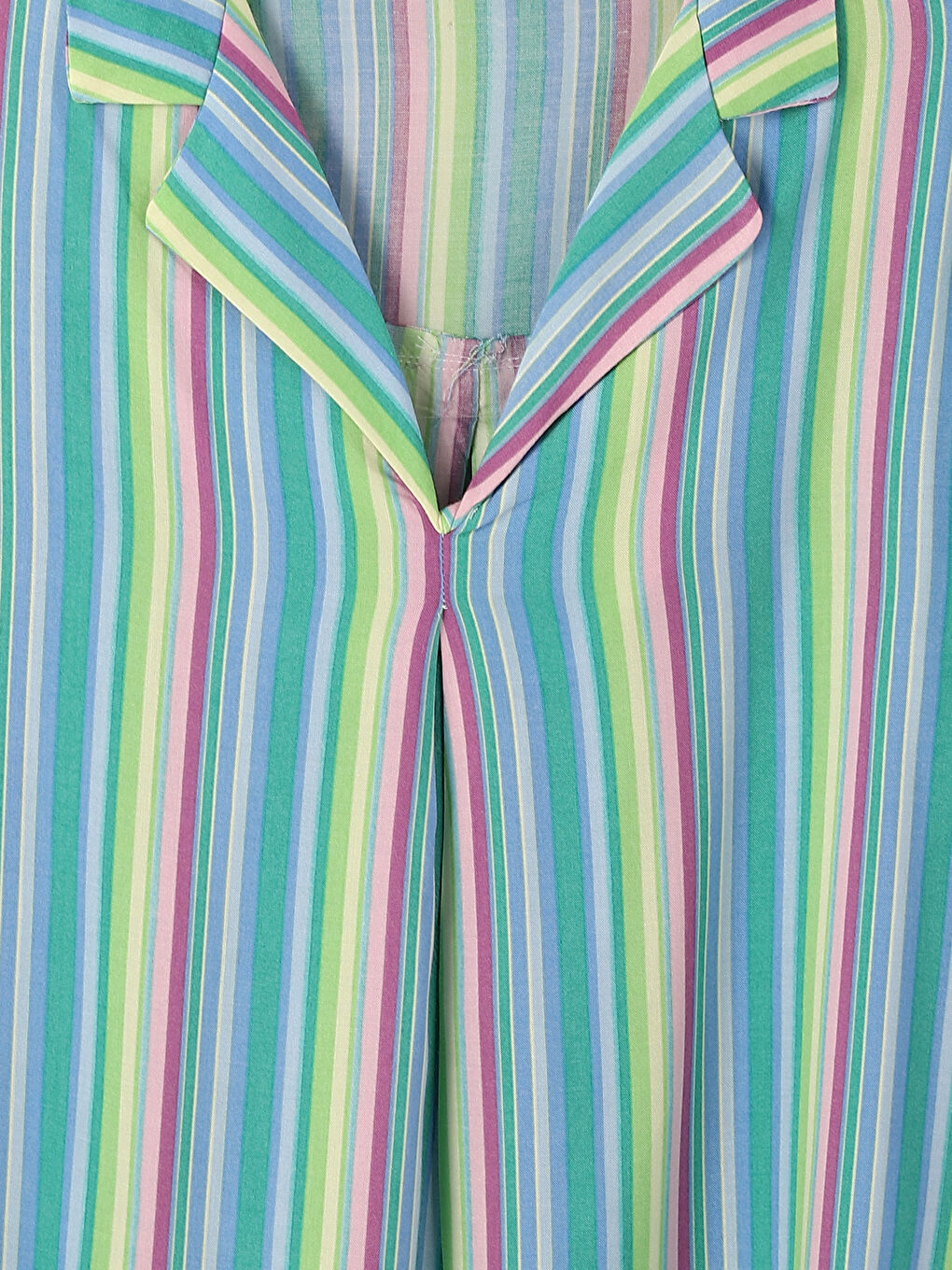 Striped Long Sleeve Women's Shirt -W4LC28Z8-LEN