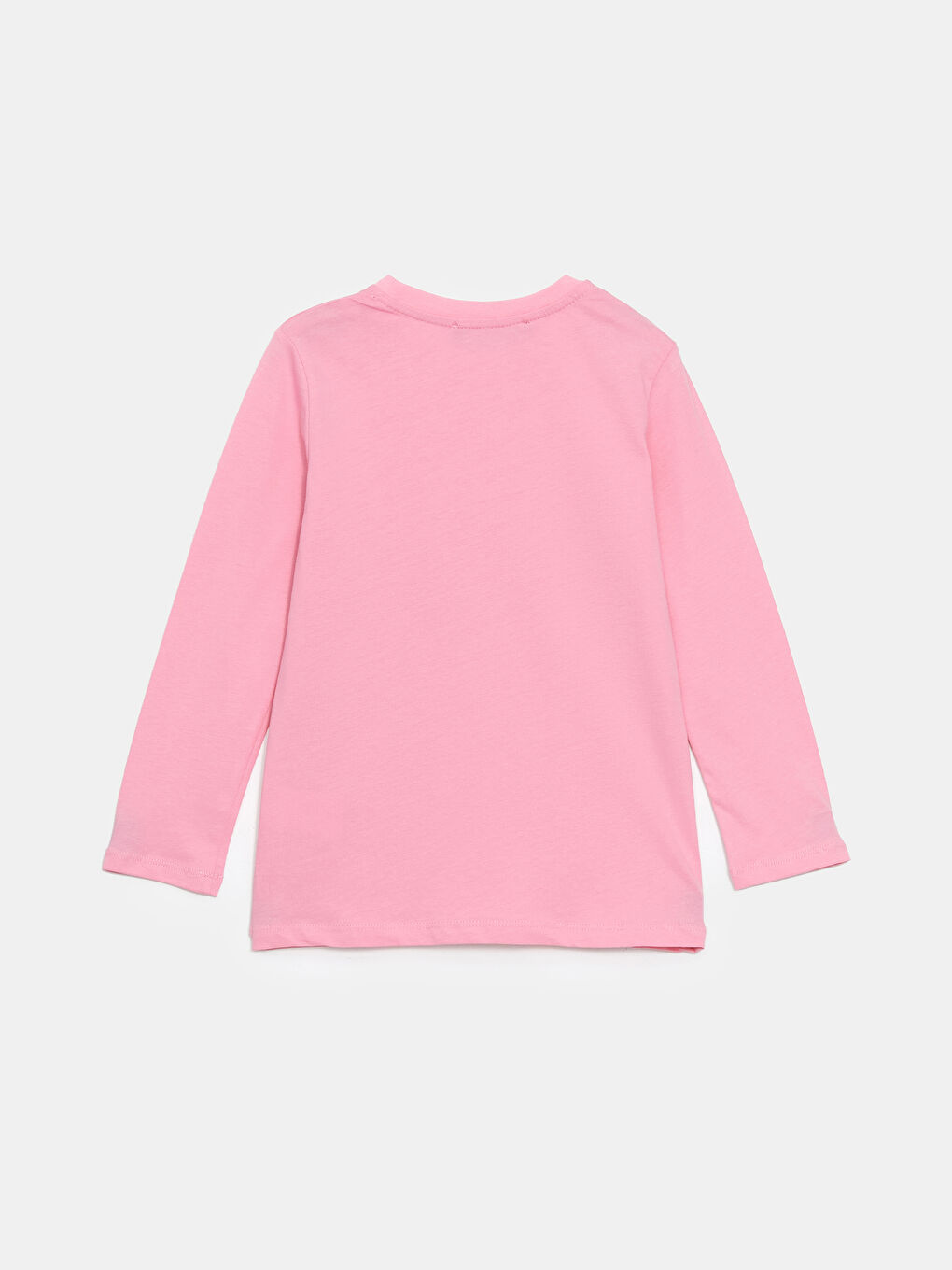 LCW Kids Pembe Bisiklet Yaka Kız Çocuk Pijama Takım - 3