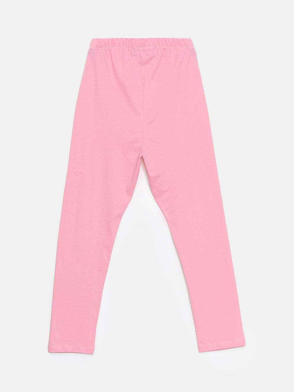 LCW Kids Pembe Bisiklet Yaka Kız Çocuk Pijama Takım - 4