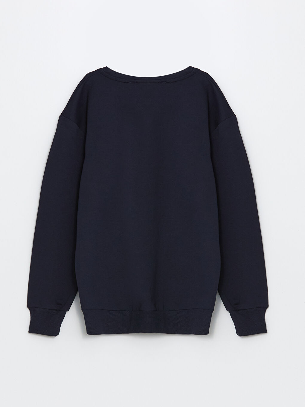 LCW Kids Lacivert Bisiklet Yaka Erkek Çocuk Sweatshirt - 1