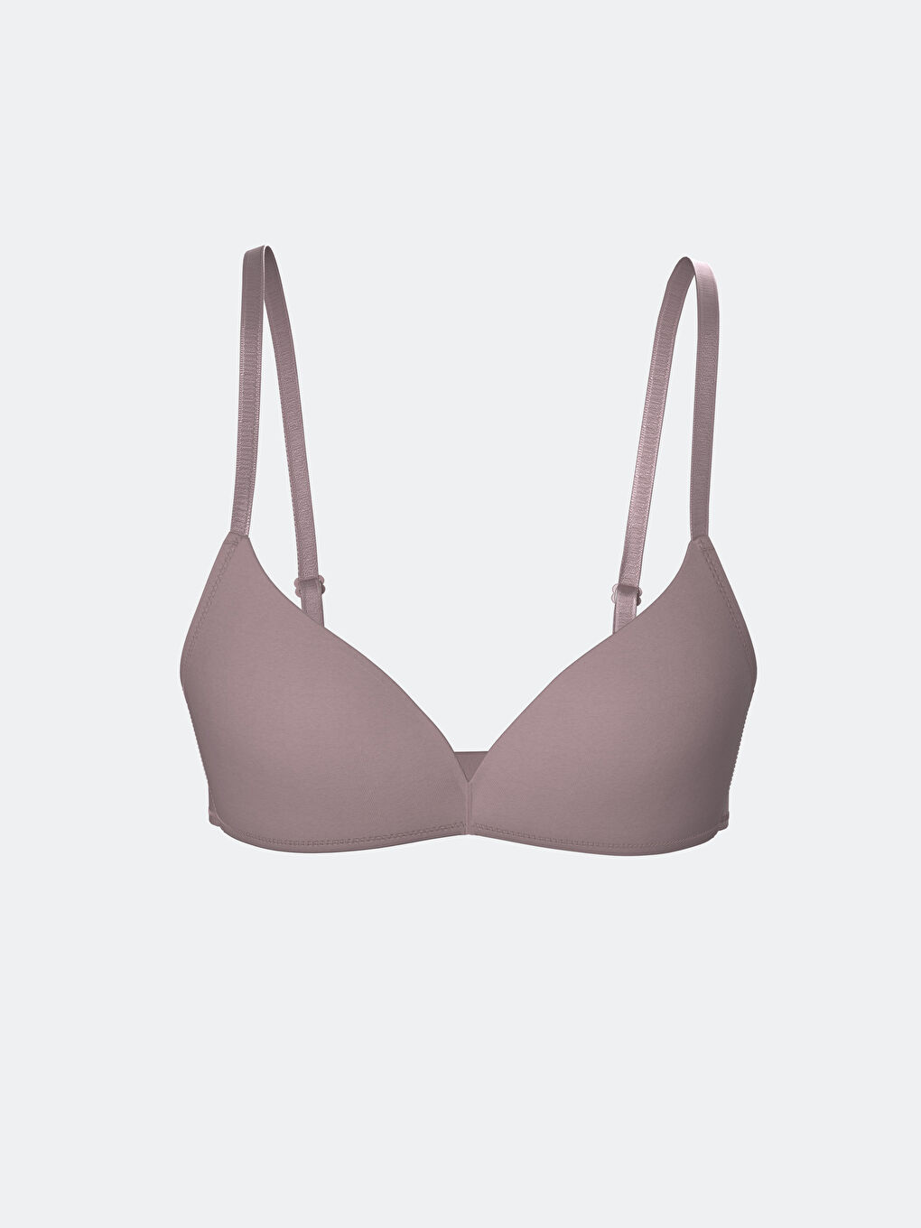 Lila Balensiz Dolgusuz Düz Sütyen