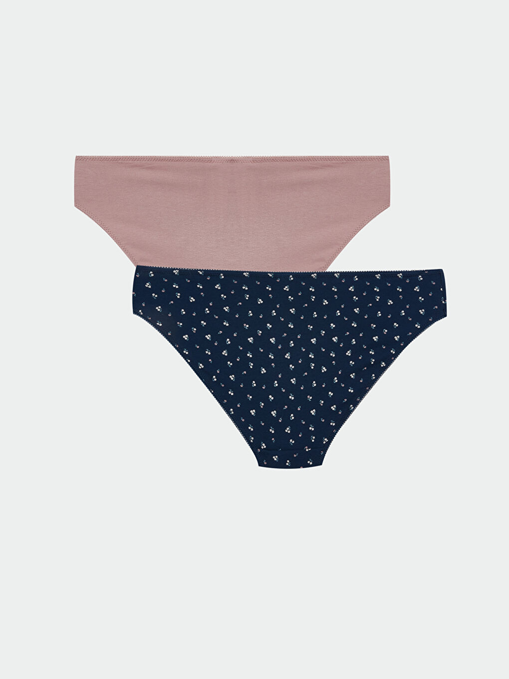 Lila Baskılı Bikini Külot 2'li-1