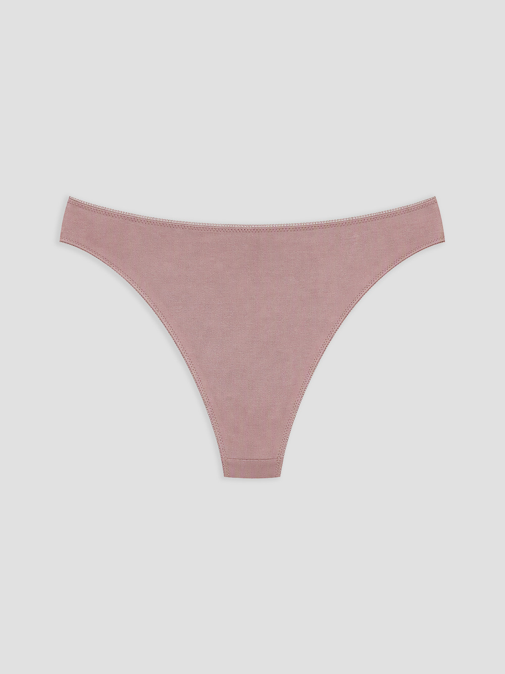 Lila Düz Brazilian Külot-1