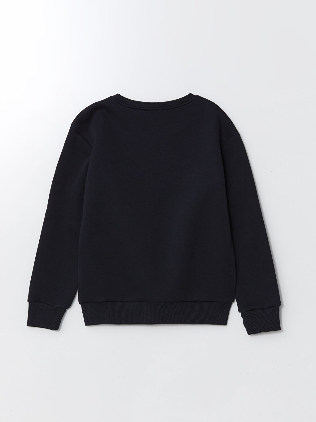 LCW Kids Lacivert Bisiklet Yaka Erkek Çocuk Sweatshirt - 1