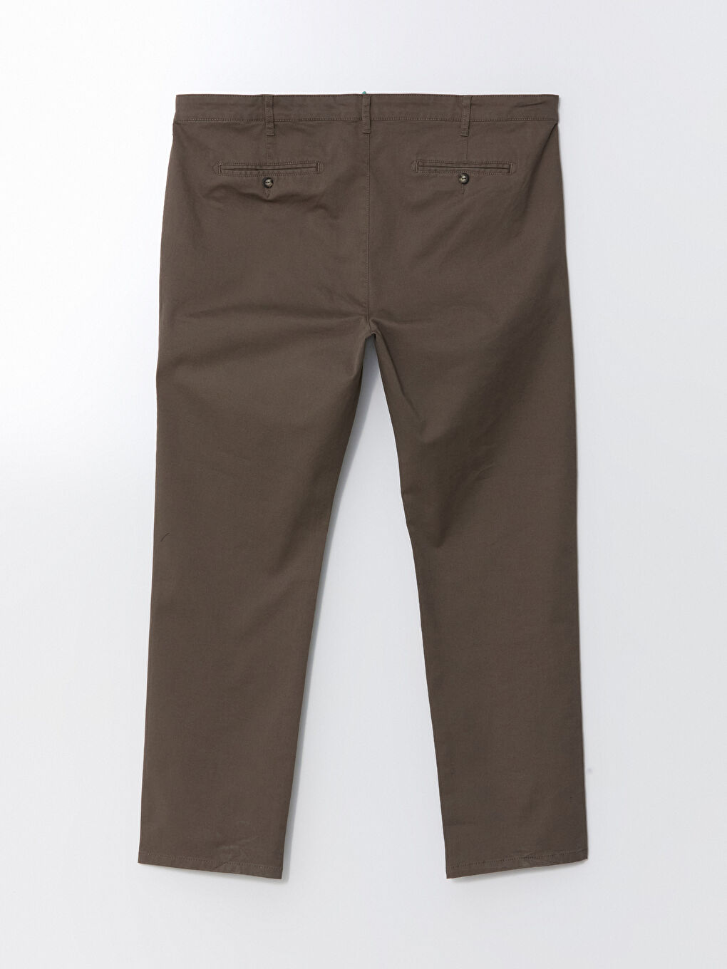 LCWAIKIKI Basic Kahverengi Standart Kalıp Erkek Chino Pantolon - 1