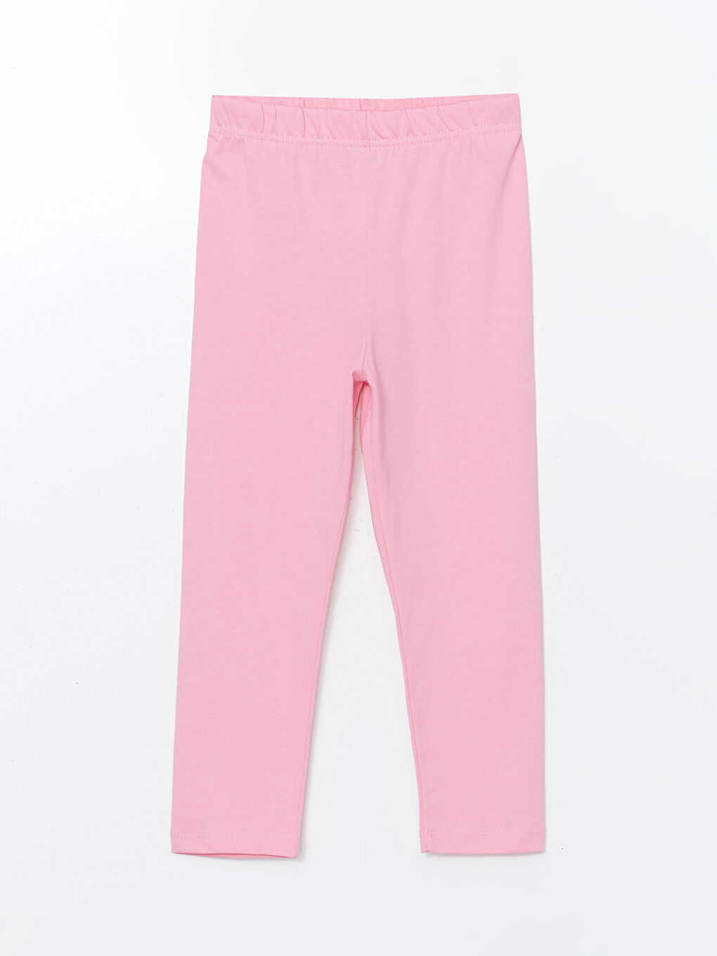 LCW baby Pembe Bisiklet Yaka Kız Bebek Pijama Takımı - 3