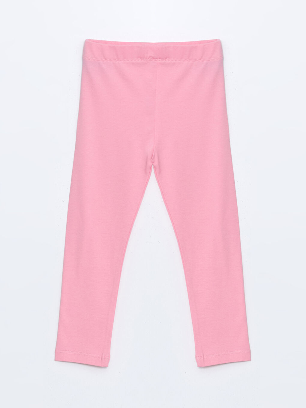 LCW Kids Pembe Beli Lastikli Basic Kız Çocuk Tayt